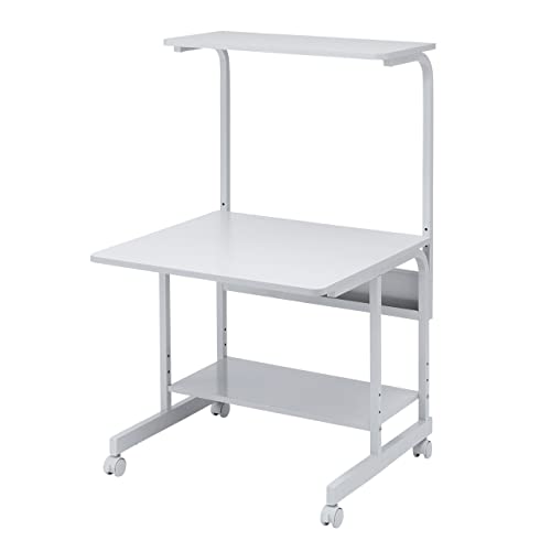 色：グレー サイズ：W750mm サンワサプライ パソコンラック(W750*D725*H1120*1270mm) RAC-EC18N グレー