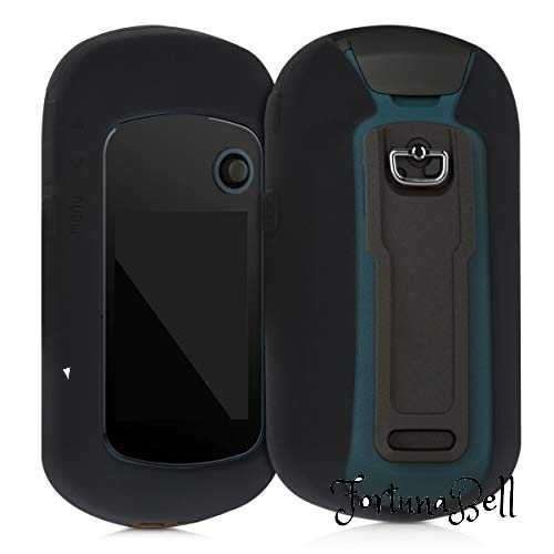 色：黒色 kwmobile 対応: Garmin eTrex 22x / 32x ケース - GPS ナビ シリコン 保護ケース 黒色