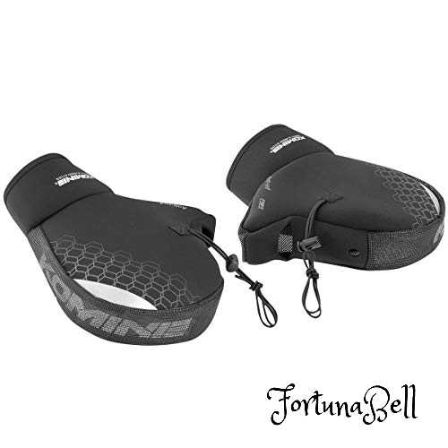 色：ブラック サイズ：Free コミネ(KOMINE) バイク用 エアスルーハンドルカバー Black Free AK-349 13006