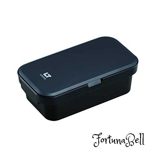 アスベル 弁当箱 ランタス WS-800C 幅21.1cm*奥行11.6cm*高さ6.8cm バッグ付 ブラック