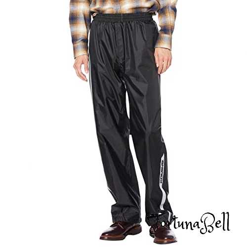 サイズ：L コミネ(KOMINE) バイク用 STDレインパンツ ブラック L RK-548 12968 雨具 カッパ