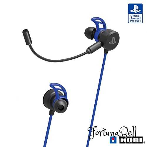 PS5動作確認済 有線 ホリゲーミングヘッドセット インイヤー for PlayStation*4 ブルー SONYライセンス商品 PS5動作確認済 有線 ホリゲーミングヘッドセット インイヤー for PlayStation*4 ブルー SONYライセンス商品