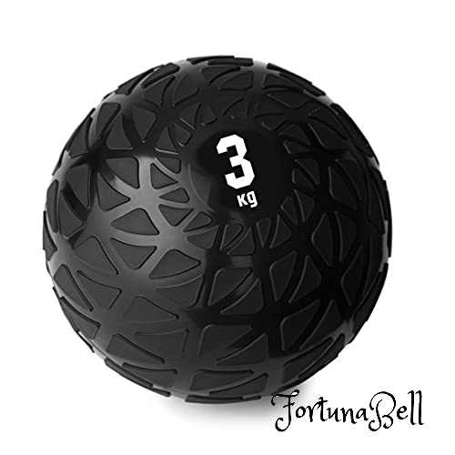 La-VIE(ラヴィ) メディシンボール 3kg トレーニング 体幹 筋トレ 有酸素運動 ウェイト ボール 重り ダンベル 3B-3435 ブラック 1