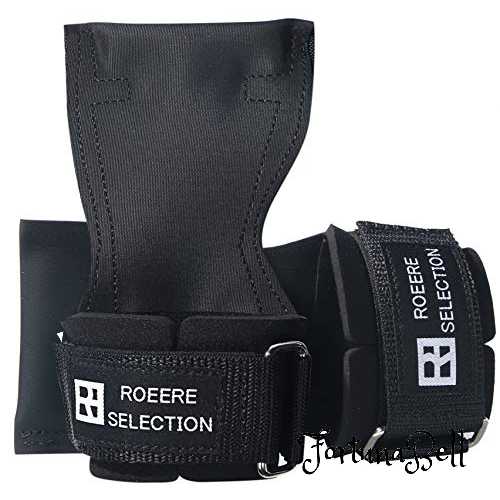 サイズ：Medium ［ROEERE］ パワーグリップ PRO 性能強化 フリクションラバー仕様 トレーニング ベンチプレス 女性も使える3サイズ展開 左右セット