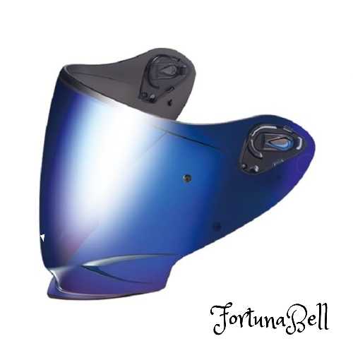 色：ブルーミラー サイズ：Free Size [オージーケーカブト] SAJ-3シールド ブルーミラー