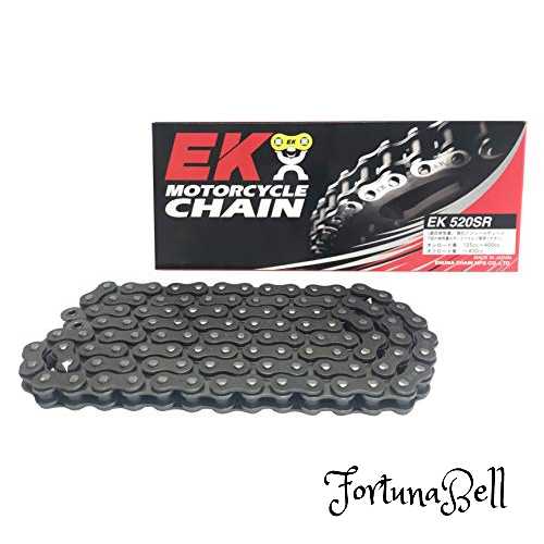 サイズ：104L イーケー(EK) 強化ノンシールチェーン 520SR スチール 104L クリップジョイント