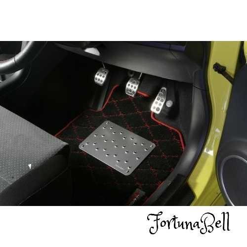 色：クリアアルマイト MONSTER SPORT アルミヒールプレート クリヤアルマイト 汎用 848100-0000M