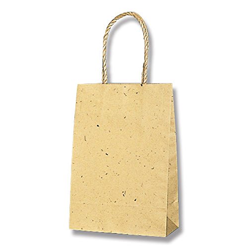 シモジマ ヘイコー 手提 紙袋 スムース 16-2 ナチュラル 16x9x23.5cm 25枚 003137804(3.0)