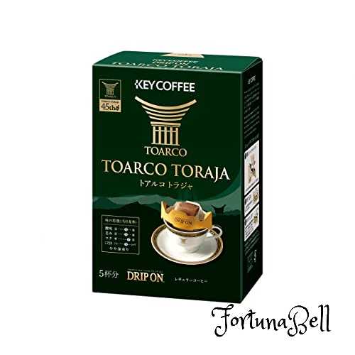 キーコーヒー ドリップオン トアルコトラジャ (8g*5P)*5個