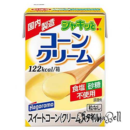 はごろも シャキッと! コーンクリーム (紙パック) 190g (2569) *6個
