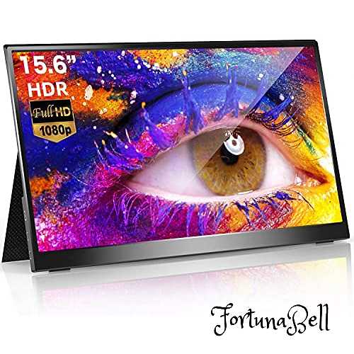 モバイルモニター モバイルディスプレイゲームモニター cocopar15.6インチ スイッチ用モニター 非光沢IPS液晶パネル 薄い 軽量 1920x1080FHD HDRモード/FreeSync対応/ブルーカット機能 USB Tpye-C/mini HDMI/