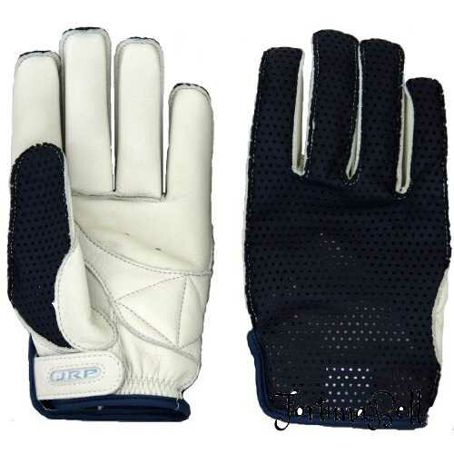 色：ネイビー/アイボリー サイズ：M ジェーアールピー(JRP) バイク レザーグローブ STM サマーメッシュグローブ ネイビー/アイボリー M