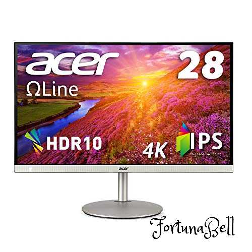 Acer 4Kǥץ쥤 CB282Ksmiiprfx 28磻 27깭 IPS  4K UHD(3840*2160) 4ms (GTG) 60Hz HDMI HDR10 HDCP2.2б ⤵Ĵ 岼Ĵ ԥܥåȵǽ Ĳž ٥뵡ǽ 