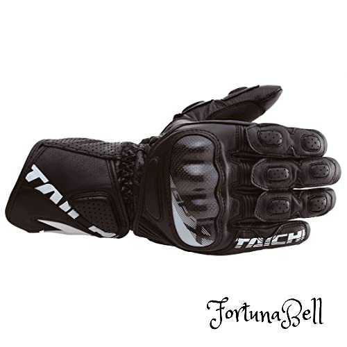 色：ブラック サイズ：XXL RSタイチ(RS TAICHI) GP-X レーシング グローブ ロードレース レザー ブラック XXL [NXT053]