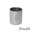 サイズ：350ml S'more(スモア) Titanium Mug double チタンカップ チタンカップ コップ チタンコップ ダブル チタン製 アウトドア キャンプ 二重構造 チタン食器 ダブルウォール (350ml)
