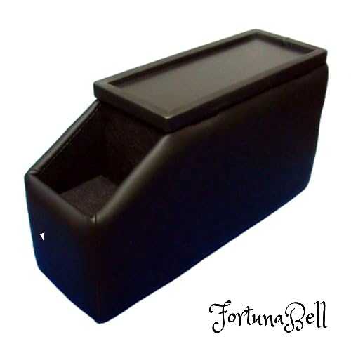 伊藤製作所(Itoseisakusho) コンソールボックス コードコントロールストレージ ウォークスルー車 汎用タイプ ブラック COS1