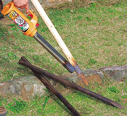 サイズ：幅88×高さ136×長さ701mm 榮製機 サカエフジ 草焼きバーナー 楽楽草焼 KYC-500