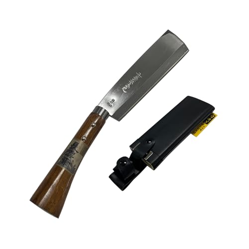 用途:枝切等に刃渡り:180mm刃の厚さ:7mm仕様:サヤ入り注意:ご使用される際に横にこねたりしないでください。刃かけ、刃曲がりの原因になります。切る時に、目測を誤りますと、ナタが切るものからはずれる場合があります。その際に、手足等にあたらないように十分ご注意ください。使用後は必ず専用ケースを付け、子供の手の届かないところで保管してください。