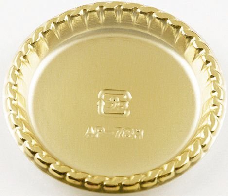 ケーキトレー 丸型 (ゴールド) 100枚入 ケーキ台紙 ケーキトレー 使い捨て ラッピング 金トレー 製菓 FBAAP78M-100