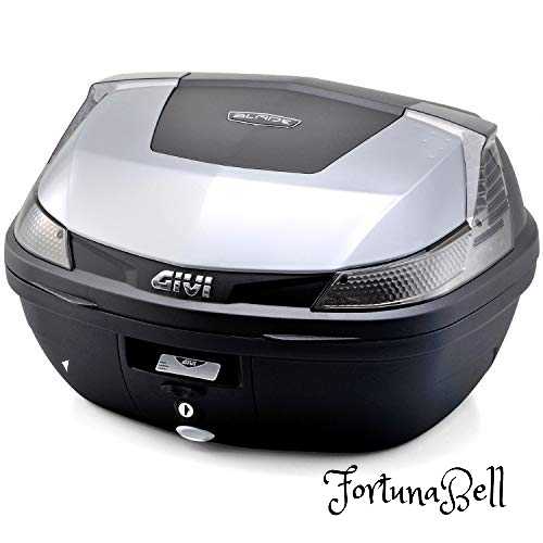 色：スモークレンズ(シルバー) GIVI(ジビ) バイク用 リアボックス モノロック 47L BLADEシリーズ B47NTMLG730 シルバー塗装 スモークレンズ 94832