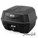 GIVI(ジビ) バイク用 リアボックス モノロック 42L オプション付き(インナーボトムマット/バックレスト) ANTARTICAシリーズ B42N-ADV ブラックパネル 22124