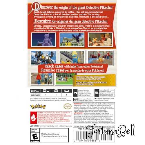 Detective Pikachu Returns (輸入版:北米) – Switch