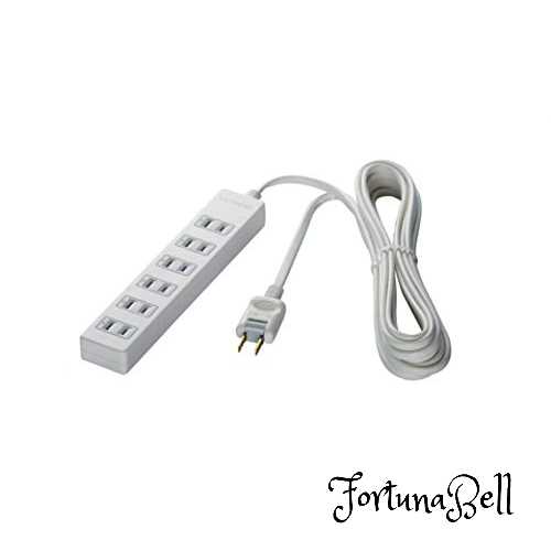 色：6個口 サイズ：2m *2ピン6個口の電源タップ*プラグ仕様:2ピン*口数:6個口*スイッチ:なし*外形寸法(幅*高さ*奥行):208*22*40mm*質量:260g*パッケージ寸法(幅*高さ*奥行):100*395*40mm*パッケージ質量:300g*ケーブル長:2m*定格容量:AC125V、15A、合計1500Wまで対応*動作環境:温度0**40*、湿度20%*80%(結露なきこと)