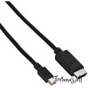 エレコム Mini DisplayPort (オス) - HDMI (オス) 変換ケーブル 2m ブラック AD-MDPHDMI20BK(2)
