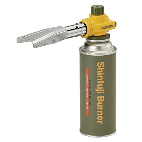 新富士バーナー(Shinfuji Burner) 草焼きバーナー 除草・害虫駆除・軽量 CB(カセットボンベ) ハンディ ..