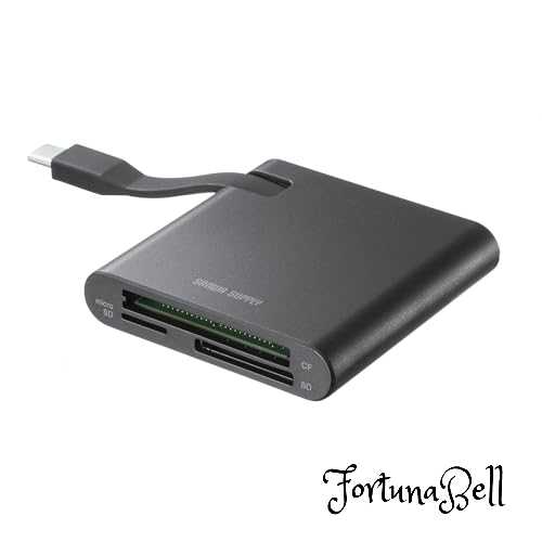 サンワサプライ SD4.0 UHS-II 対応 Type-C カードリーダー ADR-3TCML41BK サンワサプライ SD4.0 UHS-II 対応 Type-C カードリーダー ADR-3TCML41BK