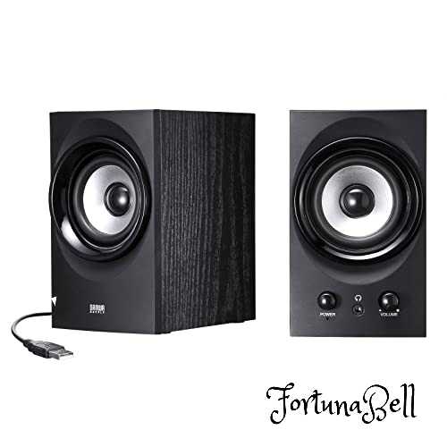 サンワサプライ(Sanwa Supply) ハイパワーUSBスピーカー(ブラック) MM-SPU9BKN