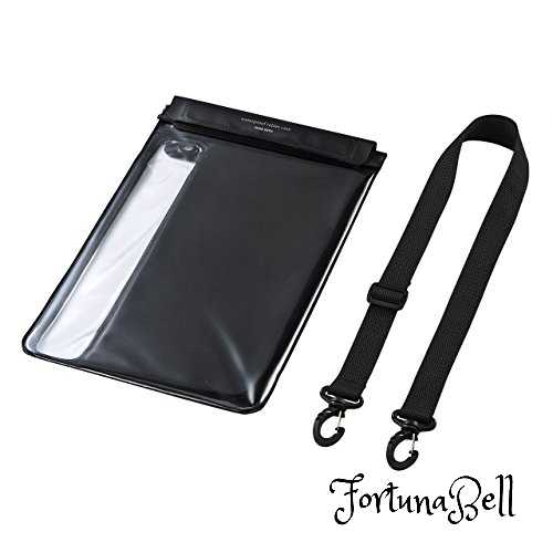 樂天商城 - サンワサプライ タブレットケース 防水防塵(10.1インチ) IP47取得 スタンド機能付き ショルダーベルト付き ブラック PDA-TABWPST10BK