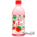 サンガリア まろやかいちご&ミルク 500ml *24本