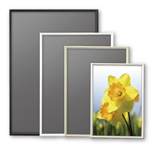 サイズ：画用紙八ッ切 製品型番:SH-G31-BKサイズ:画用紙八ッ切収納寸法:270*380mm色:ブラックスマートな形状が作品を引き立てるアルミフレームパネル。