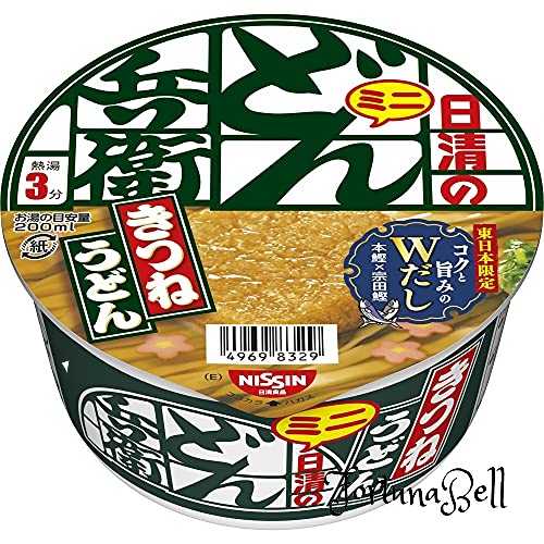 どん兵衛 きつねうどんミニ (東) 日清食品 カップ麺 42g*12個