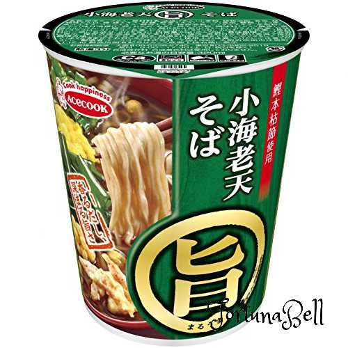 エースコック まる旨 小海老天そば 57g *12個