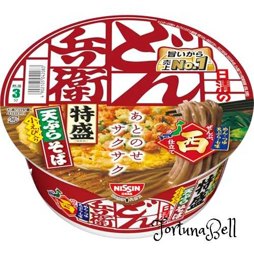 どん兵衛 特盛天ぷらそば (西) 日清食品 カップ麺 142g*12個 どん兵衛 特盛天ぷらそば (西) 日清食品 カップ麺 142g*12個