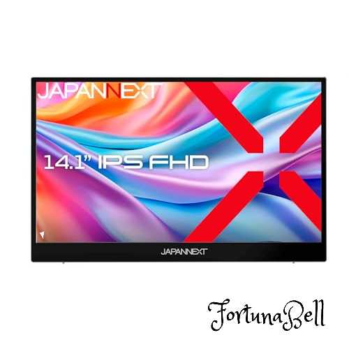 JAPANNEXT 14.1インチ モバイルモニター IPS パネル フルHD 1920x1080解像度 (USB/Type C/MAC PC対応/..
