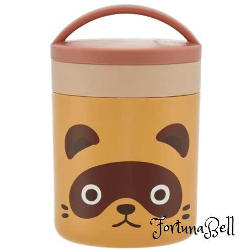 スケーター 抗菌 保温 保冷 スープジャー スープポット 300ml たぬき LJFC3AG-A