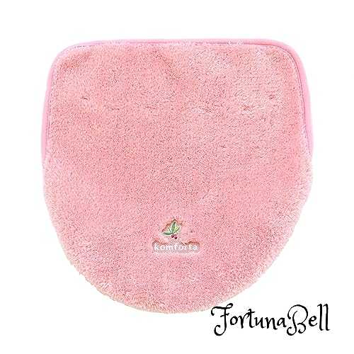 オカ(OKA) コムフォルタ6 トイレフタカバー ドレニモタイプ(兼用タイプ) ピンク (シンプル かわいい カジュアル 無地)