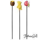 セトクラフト ピック3本セット Classic Pooh 花壇 鉢植え 花束 デコレーション プー:3.4W*2L*28H(キャラ6.6H)ピグレット:3.8W...