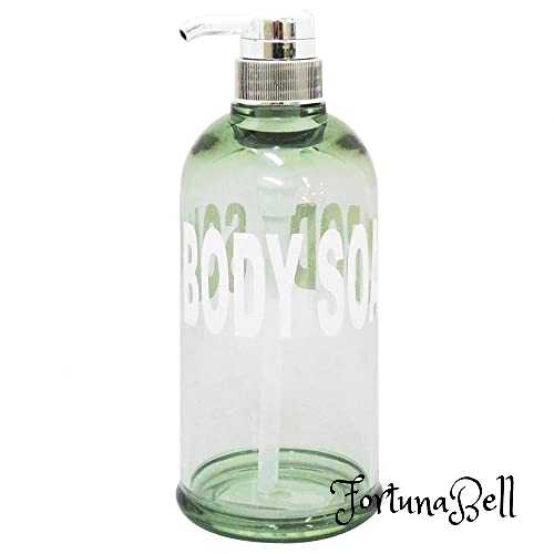 センコー モビリア ソープボトル ディスペンサー ボディソープ用 直径約8.6*高23.5cm 容量約 500ml グリーン 55408