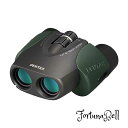 ペンタックス PENTAX 双眼鏡 UP 8-16*21 グリーン 8倍から16倍のズーム 高級プリズム Bak4搭載 疲れにくい・ラバーコート メガネの方も見やすい・スライド式接眼目当て フルマルチコーティン