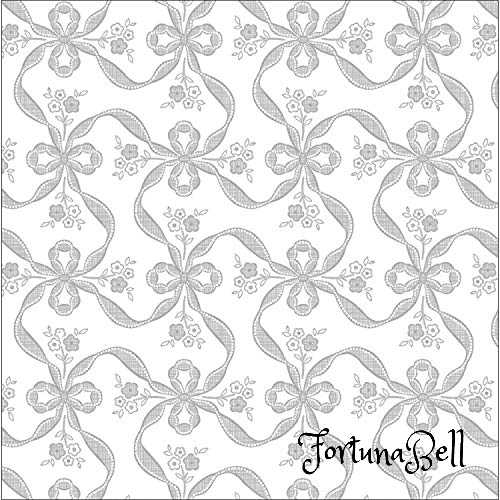 タカ印 ラッピングペーパー 49-1805 佛事用柄 フラールリボン銀 半才判 50枚