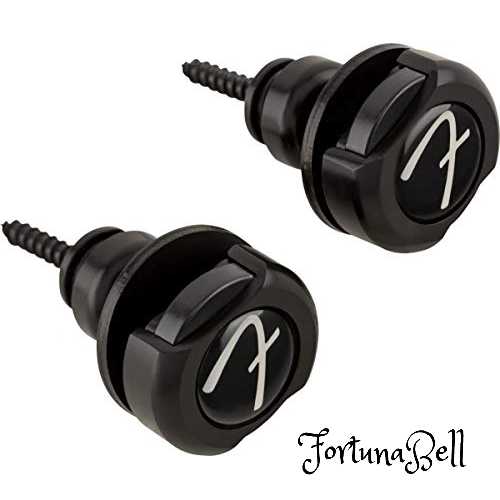 Fender ストラップピン Inﬁnity Strap Locks, Black