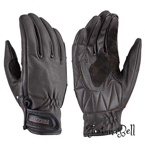 デイトナ(Daytona) バイク用 グローブ 春夏秋冬 本革(ヤギ革) ゴートスキン スタンダードグローブ ブラウン Lサイズ 76382