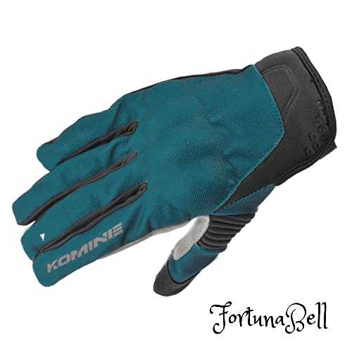 コミネ(KOMINE) バイク用 GK-183 プロテクトメッシュグローブ-ブレイブ Navy L