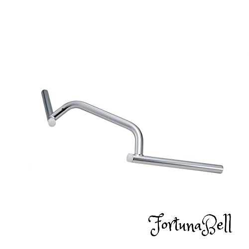 キジマ(Kijima) バイク ハンドル コンドルハンドルφ22.2 スチール製メッキ仕上げ L650 汎用 204-3394