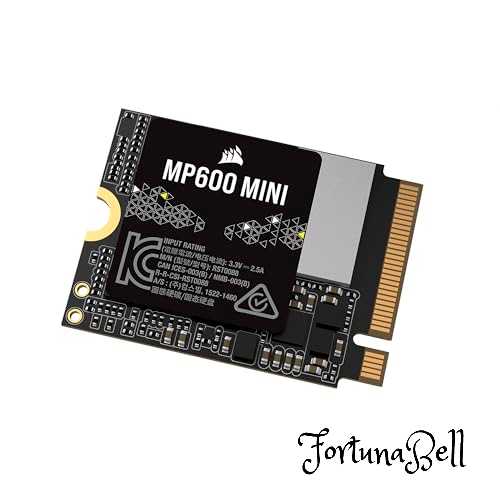 CORSAIR MP600 MINI シリーズ 3D TLC NAND採用 1TB PCIe Gen4 x4 NVMe M.2 2230 7000MB/s Steam Deck/Claw A1M/ROG Ally適用 CSSD-F1000GBMP600MNR2