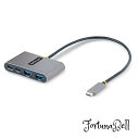 StarTech.com USBハブ/Type-C接続/100W USB PDパススルー/USB 3.0/5Gbps/2x USB-A * 2x USB-C/3...
